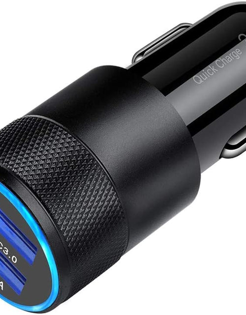 Load image into Gallery viewer, Fast Car Charger, Quick Charging 5.4A/30W Phone USB Car Charger Adapter Rapid Plug 2 Port Cigarette Lighter Charger Flush Compatible Samsung, Tablet, Iphone, Ipad, LG
